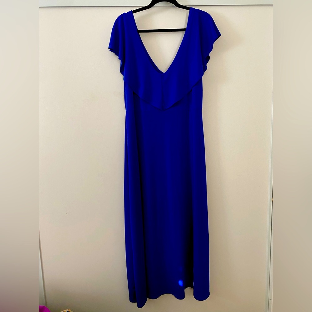 Maxi blue/purple dress size 3x